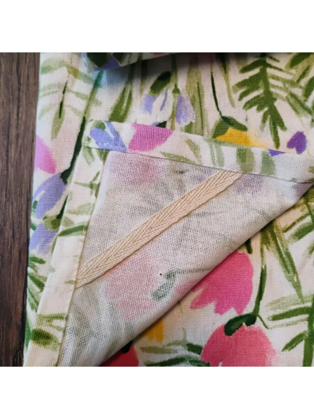 Nicole Miller Floral Cotton Tea Towel 20